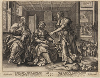 St G 197
          <br/>
          Jezus bij Maria en Martha
          <br/>
          <em>onbekend</em>